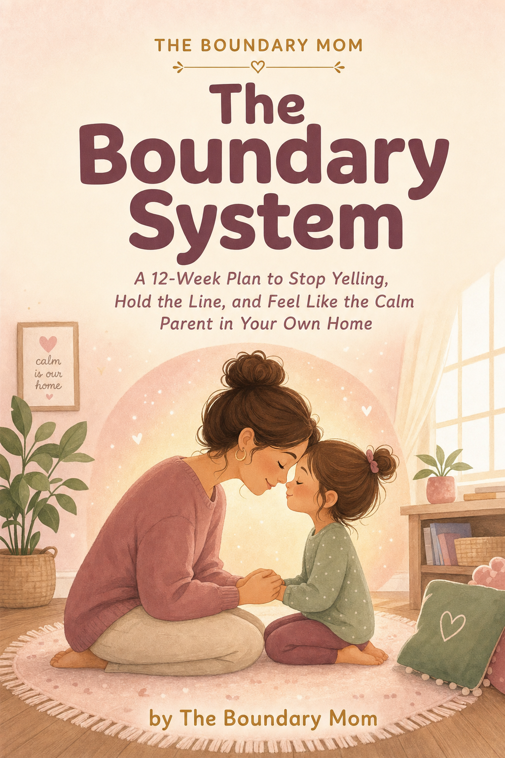 The Boundary System — A 12-Week Plan to Stop Yelling, Hold the Line, and Feel Like the Calm Parent in Your Own Home, by The Boundary Mom